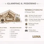 Campo de lujo Glamping Il Poderino