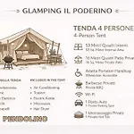Glamping Il Poderino Campo de lujo Cecina (Livorno)
